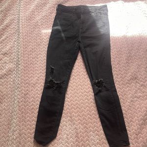 American Eagle Next Level black jeans